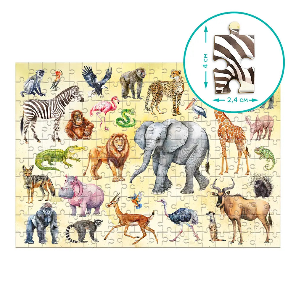 Puslespill 200 brikker | ulike varianter