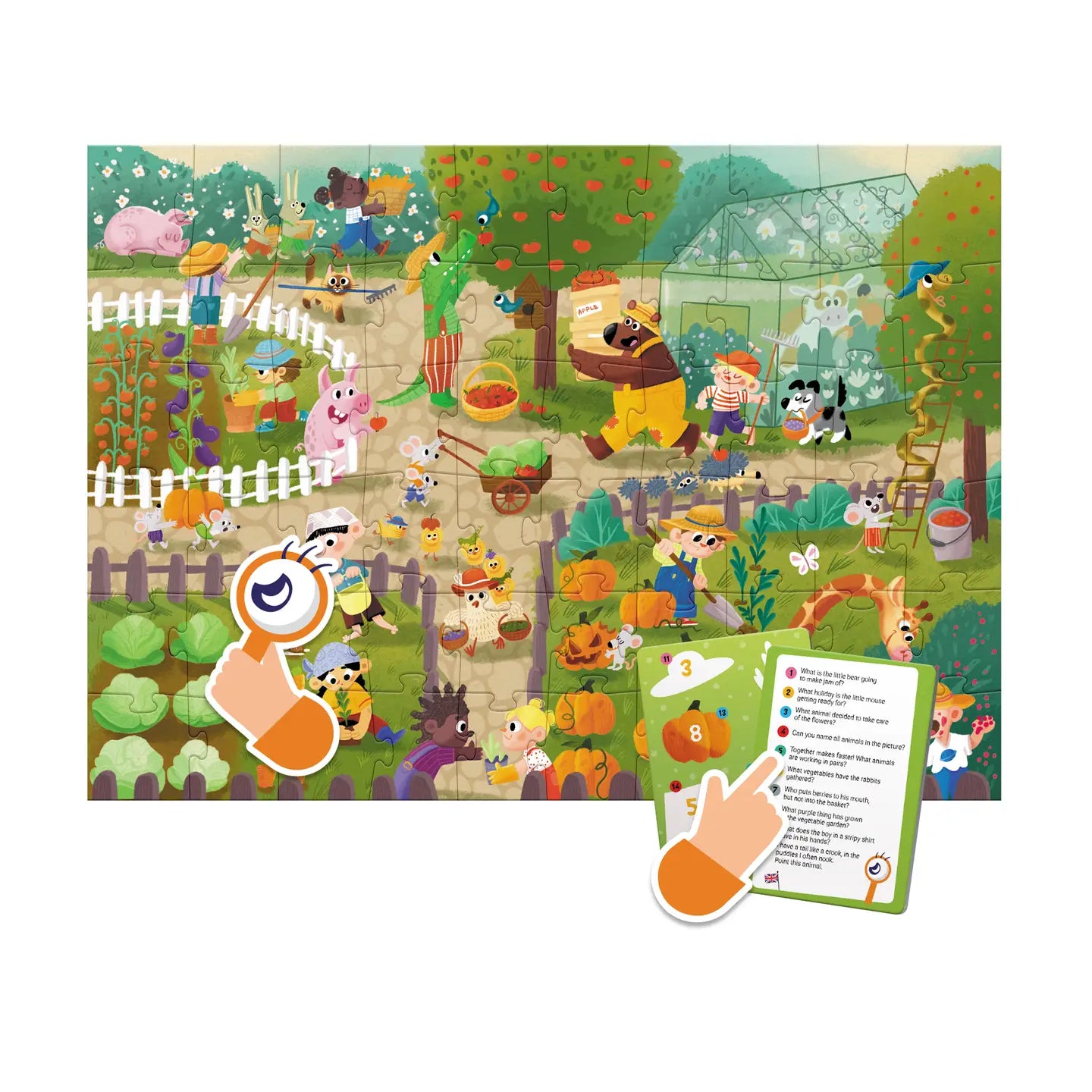 "Let og finn" puslespill | 60 brikker