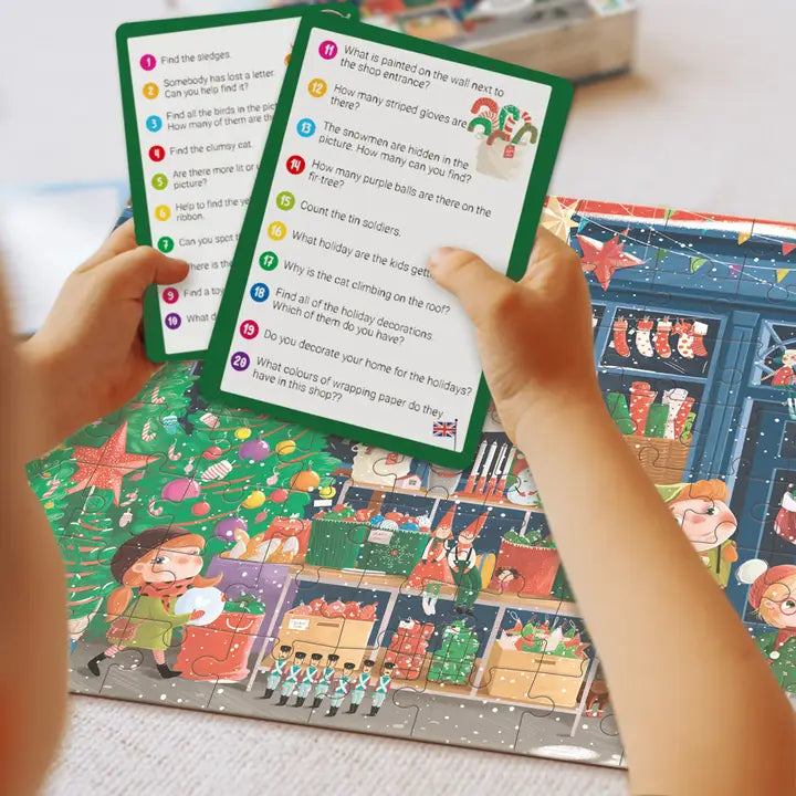 Puslespill JUL | "Let og finn"