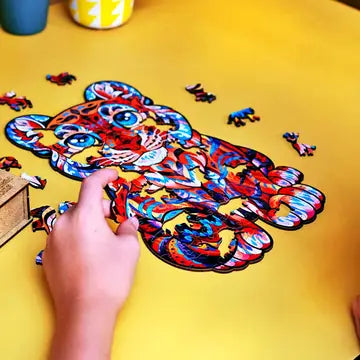 [B-Vare]Puslespill i tre 100 brikker | ulike motiv