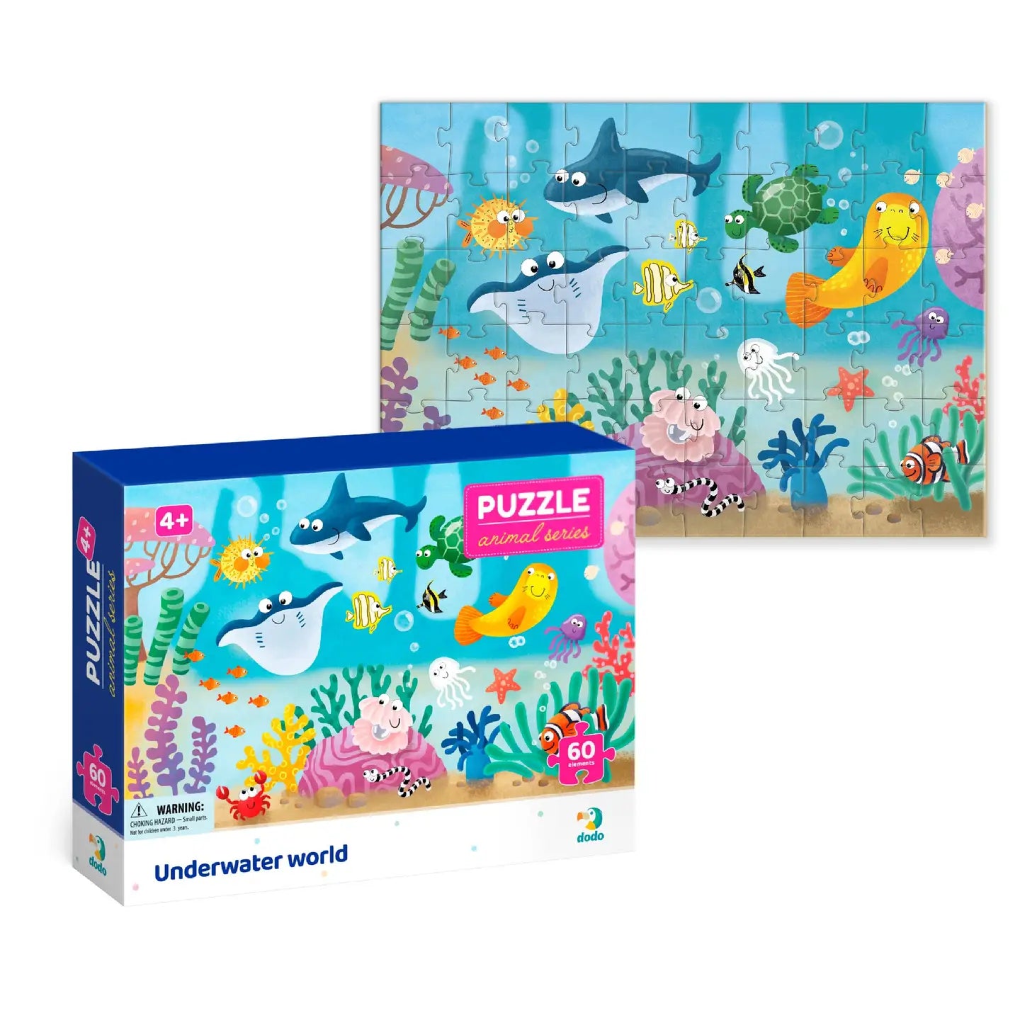 Puslespill 60 brikker | ulike varianter