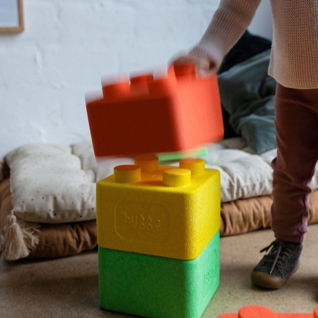 [Bestillingsvare] BYGGE sett med 4 klosser | flere farger