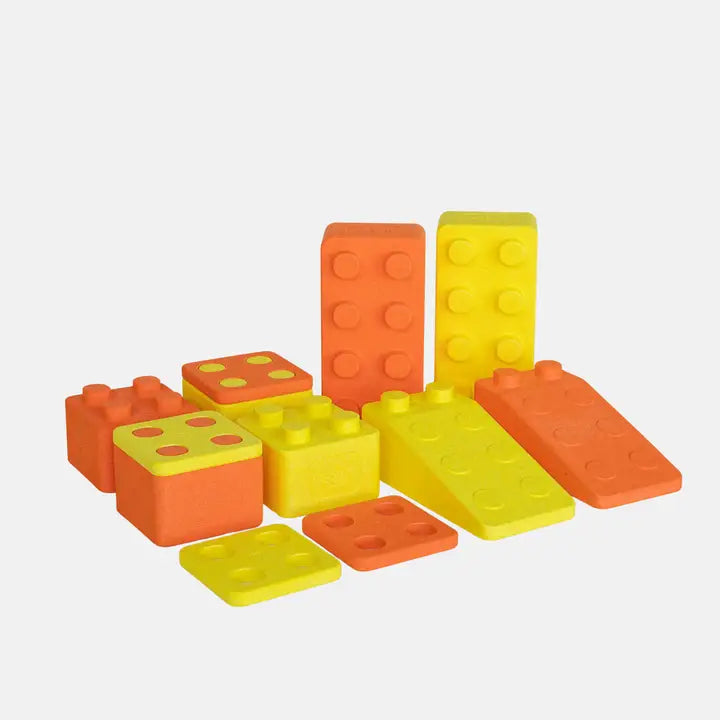 BYGGE startsett 12 deler | flere farger