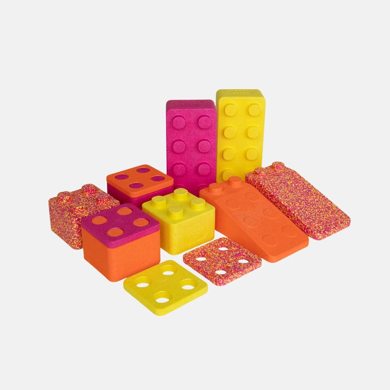 BYGGE startsett 12 deler | flere farger