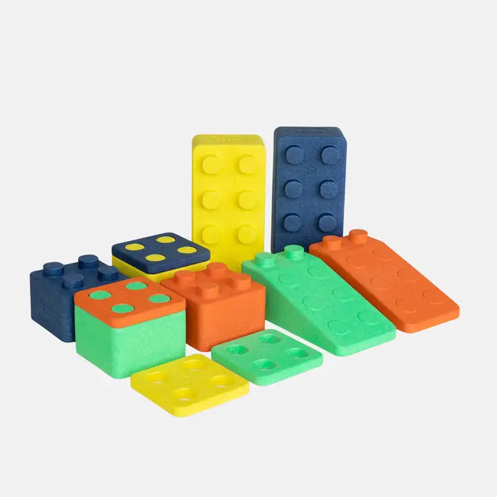 BYGGE startsett 12 deler | flere farger