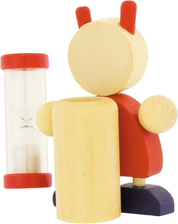 Tannbørsteholder m/ timeglass | ulike varianter