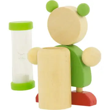 Tannbørsteholder m/ timeglass | ulike varianter