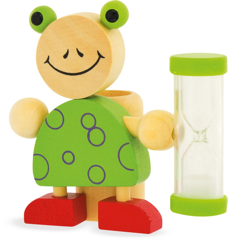 Tannbørsteholder m/ timeglass | ulike varianter