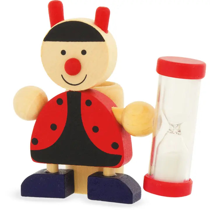 Tannbørsteholder m/ timeglass | ulike varianter