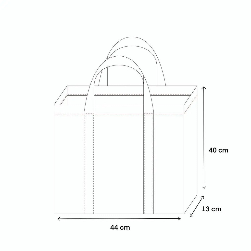 Stor tote bag | 100 % bomull | ulike designs