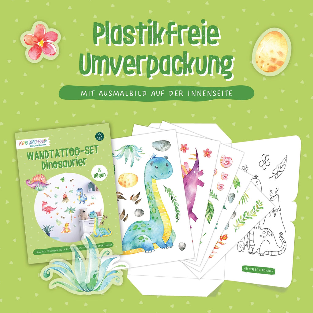 Veggklistremerker | Dinosaur
