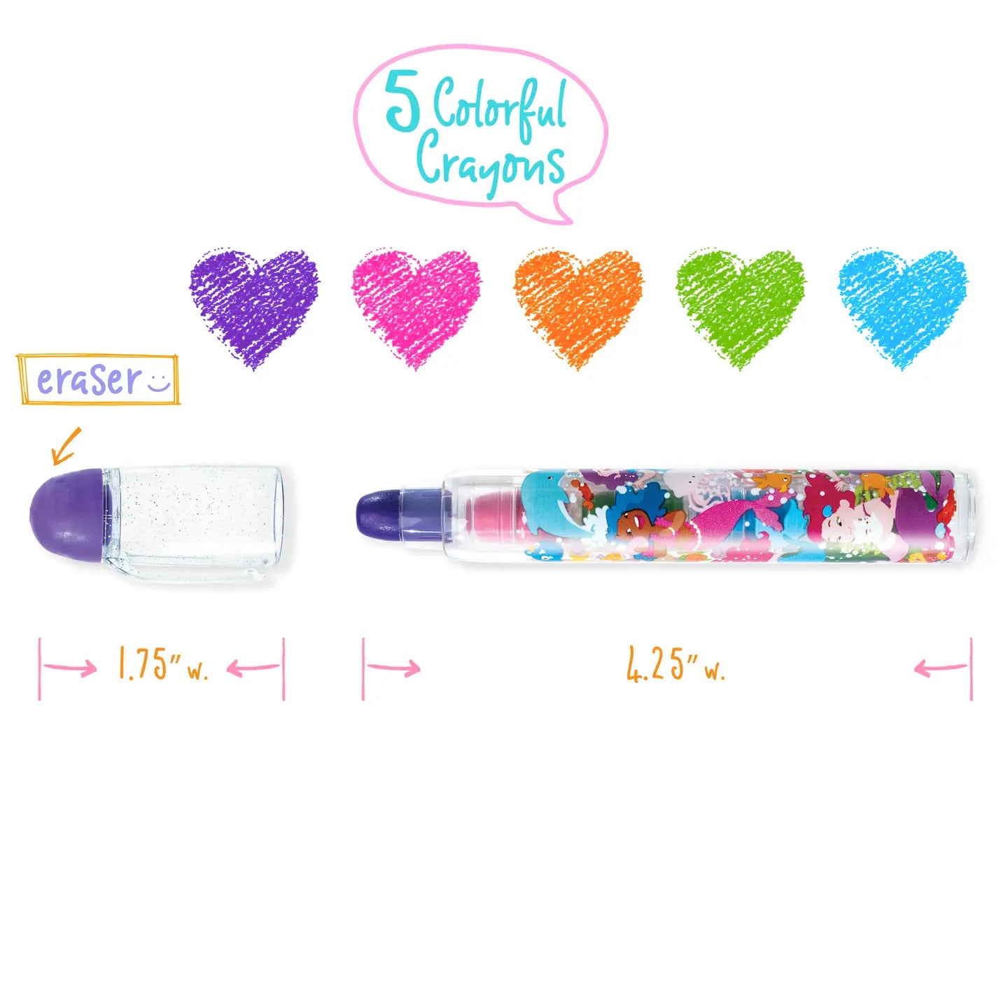 Viskelige fargestifter | perfekt på farten