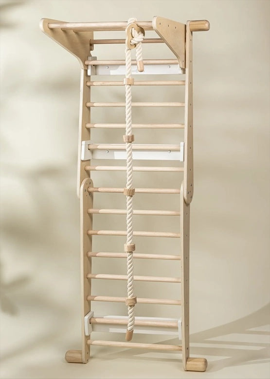 2 i 1 ribbevegg og klatretriangel