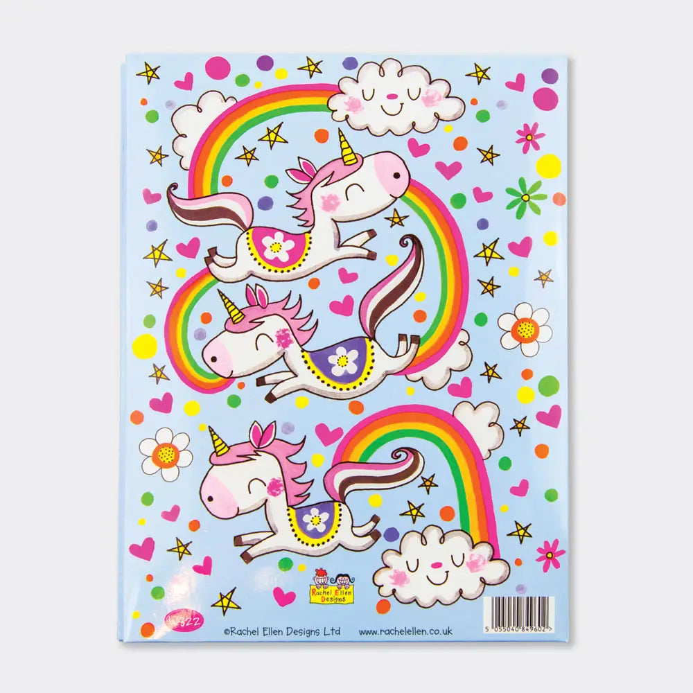 Brevsett med klistremerker | Magical Unicorn