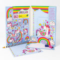 Brevsett med klistremerker | Magical Unicorn